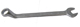 Ключ комбинированный (накидной профиль 75-гр) 17мм в Анапе